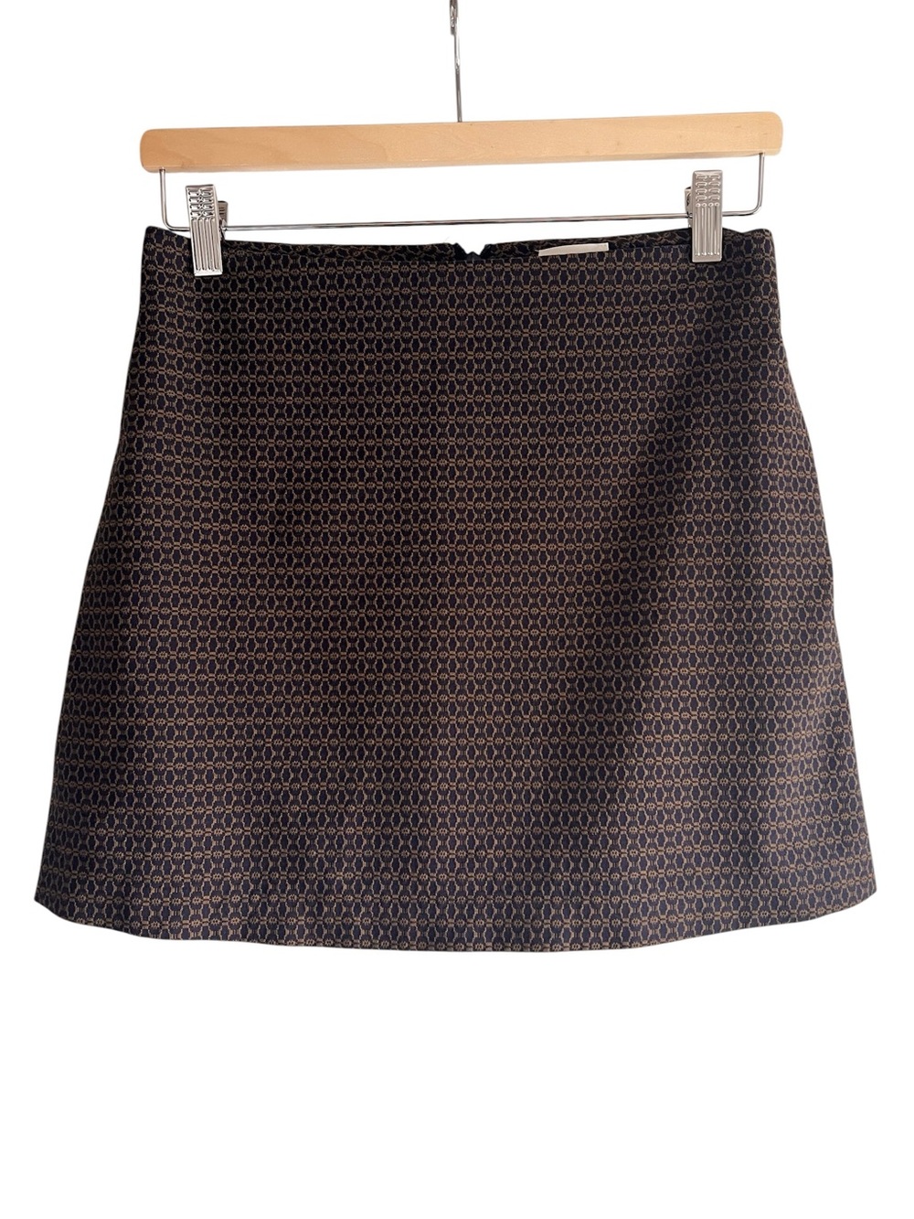 Wilfred classic a-line mini skirt geometric print size 6 excellent condition